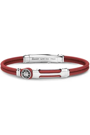 Zancan Engraved-logo bracelet