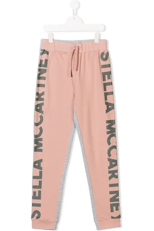 Stella McCartney TEEN two-tone tracksuit bottoms