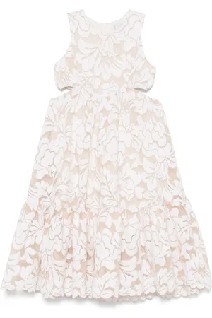 MISS GRANT Floral-lace dress