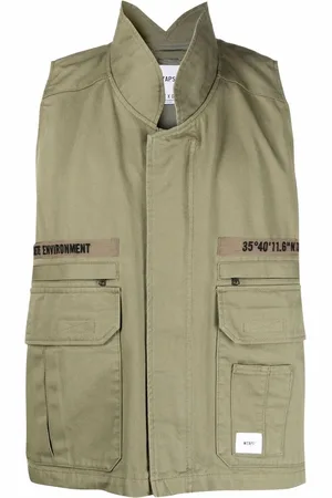 Wtaps Rep stand-up collar vest