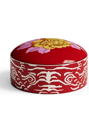 LISA CORTI Flower-print jewellery box