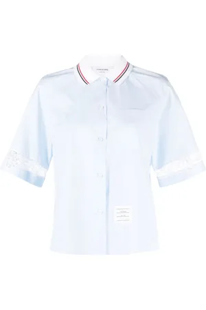 Thom Browne Broderie anglaise cotton shirt