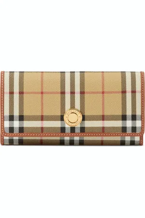 Burberry Vintage Check leather wallet