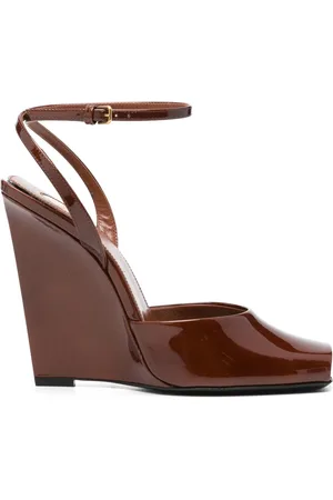Saint Laurent 110mm La Scandale sandals
