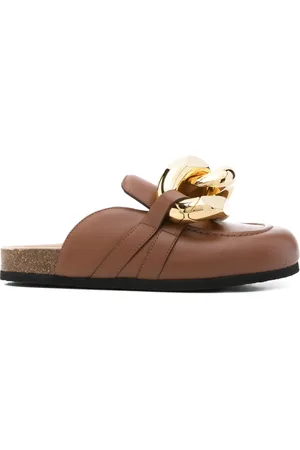 J.W.Anderson Chain leather mules