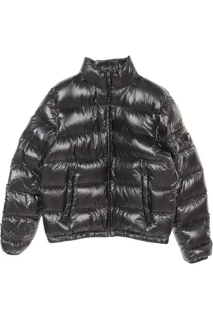 Prada 2010s triangle-logo down jacket