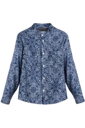 Brunello Cucinelli Mandarin-collar shirt