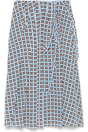 ERMANNO SCERVINO Printed midi skirt