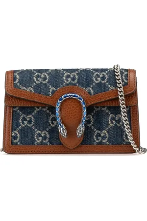 Gucci 2016-present Super Mini GG Denim Dionysus crossbody bag