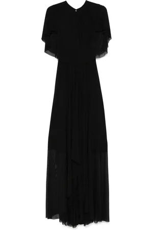 TALBOT RUNHOF Draped-detail gown