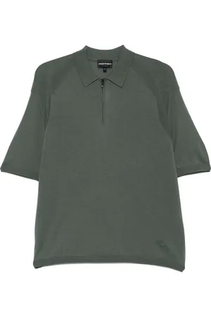Emporio Armani Fine-knit polo shirt