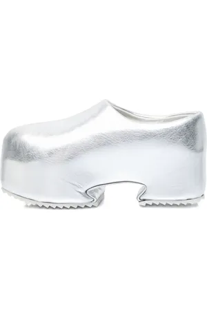 Yume Yume Metallic-finish pumps