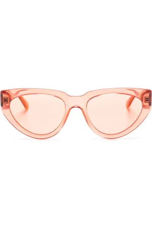 Karl Lagerfeld Logo-print cat-eye sunglasses