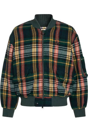 Vivienne Westwood Check-pattern bomber jacket