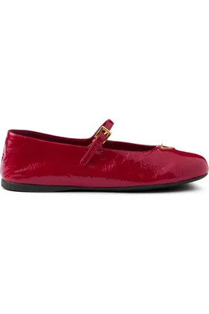 Prada Leather ballerina shoes
