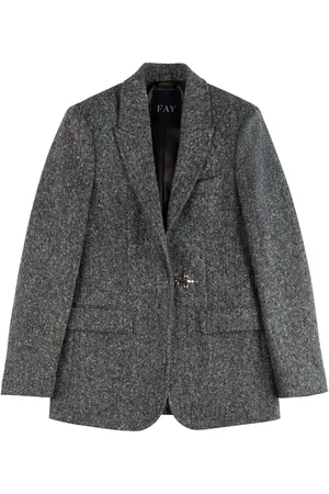FAY M??lange-effect blazer