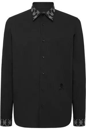 Philipp Plein Monogram-embellished shirt