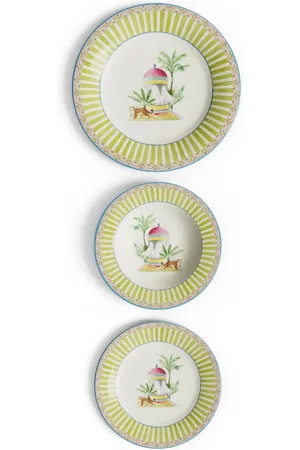 LISA CORTI Sariska table plates (set of three)