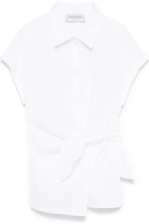 Ermanno Firenze Knot-detail shirt
