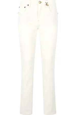 Roberto Cavalli Python-print jeans