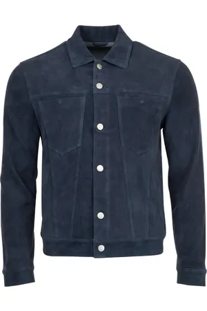 GIORGIO BRATO Suede shirt jacket