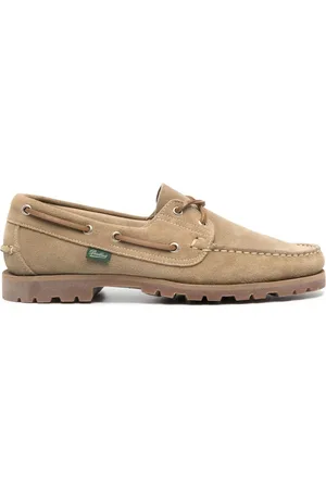 Paraboot Barth suede boat shoes