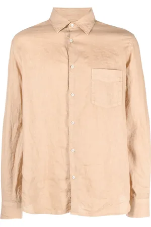 Aspesi Long-sleeve linen shirt