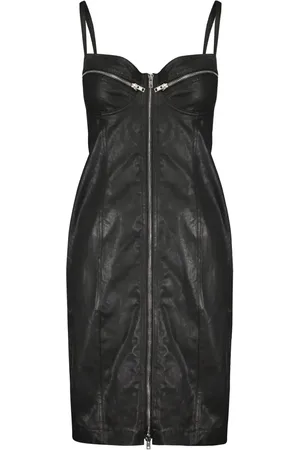 JEREMY SCOTT Coated mini dress