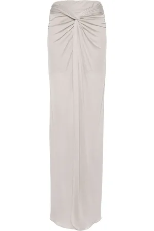 GIUSEPPE DI MORABITO Knot-detail maxi skirt