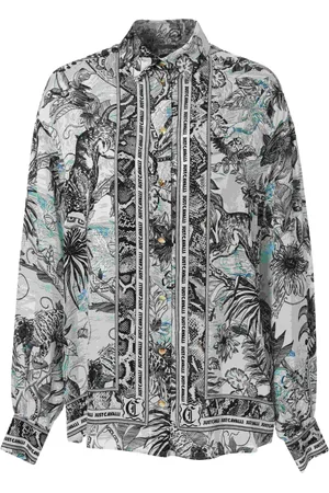 Roberto Cavalli Floral-print shirt