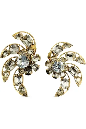 JENNIFER GIBSON JEWELLERY 1980s pre-owned Swirl clip-on earrings