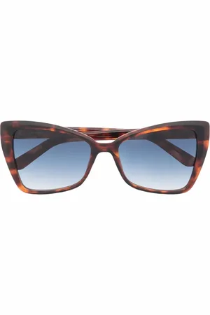 Karl Lagerfeld Cat eye-frame tortoiseshell sunglasses