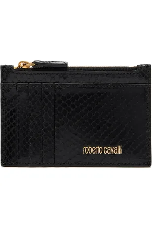 Roberto Cavalli Leather card holder