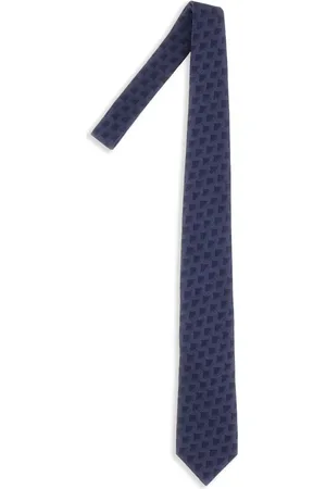 corneliani Embroidered silk tie