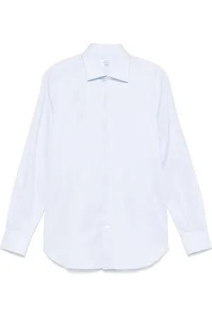 MAZZARELLI Mini-check shirt