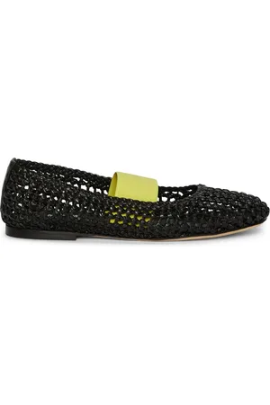 Msgm Leather ballerina shoes