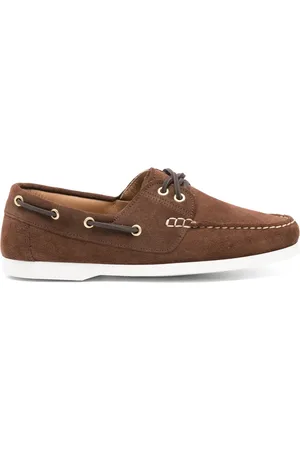 P.A.R.O.S.H. Suede boat shoes
