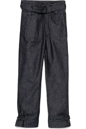 MUGLER Belted jeans