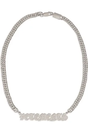Vetements Gothic Logo necklace