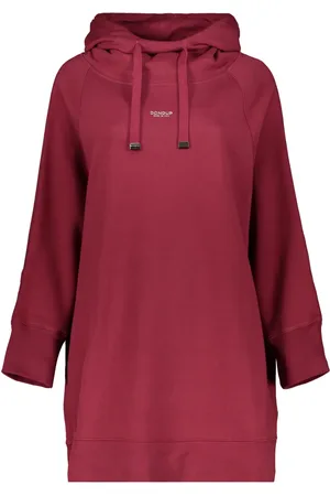 Dondup Longline cotton hoodie