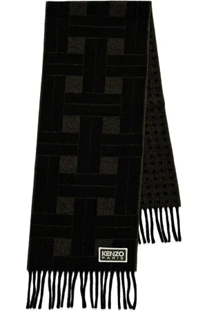 Kenzo Logo-patch scarf