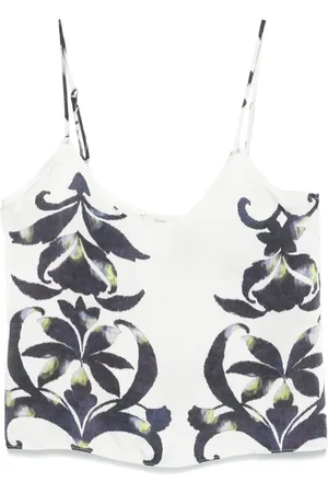 FORTE FORTE Floral-print top