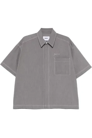 BONSAI Logo-embroidered shirt