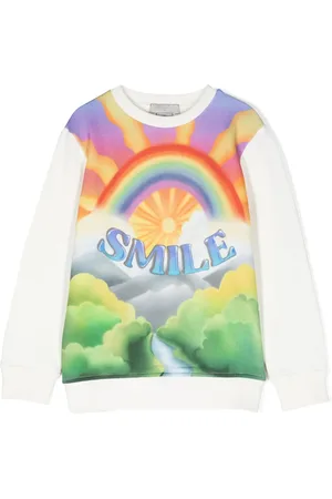Stella McCartney Smile-print cotton sweatshirt