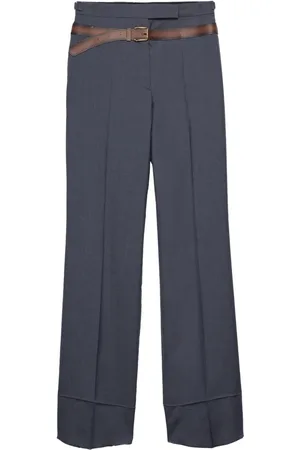 Prada Silk-blend trousers