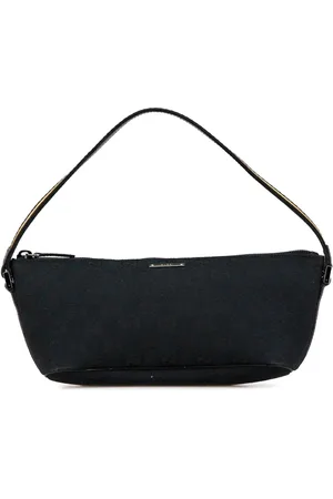 Gucci 2000-2015 GG Canvas Web Boat shoulder bag