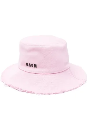 Msgm Logo-embroidered hat
