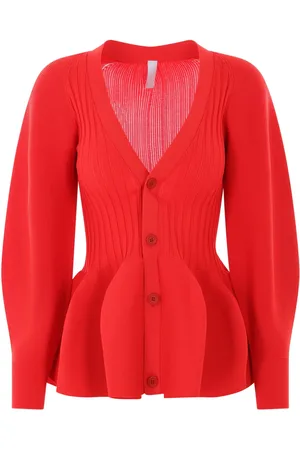 CFCL Pottery puff-sleeve cardigan