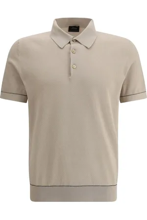 BRIONI Cotton polo shirt