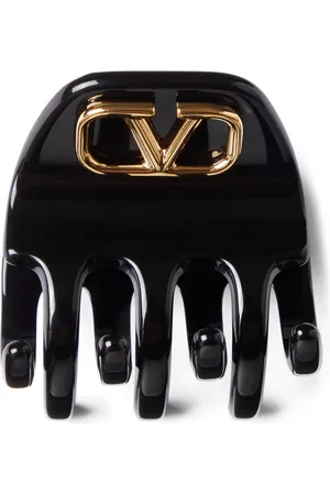 VALENTINO GARAVANI Vlogo high-shine hair clip